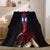 Spiderman Flannel Fleece Throw Cosplay Blanket Shawl Wrap Nap Quilt