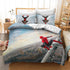 Spiderman Peter Parker Cosplay Bedding Set Quilt Cover Without Filler