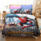 Spiderman Peter Parker Cosplay Bedding Set Quilt Cover Without Filler