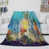 SpongeBob SquarePants Blanket Flannel Kids Room Throw