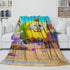 SpongeBob SquarePants Blanket Flannel Kids Room Throw