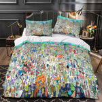 SpongeBob SquarePants Duvet Cover Pattren Bedding Set Without Filler