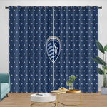 Sporting Kansas City Curtains Blackout Window Drapes Room Decoration