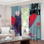 Spy x Family Curtains 2 Panels Blackout Window Drapes for Room Decoration
