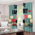 Spy x Family Curtains 2 Panels Blackout Window Drapes for Room Decoration