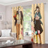 Spy x Family Curtains 2 Panels Blackout Window Drapes for Room Decoration