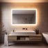 Standard Edge Glow LED Bathroom Mirror