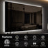Standard Sleek Backlit LED Bathroom Mirror