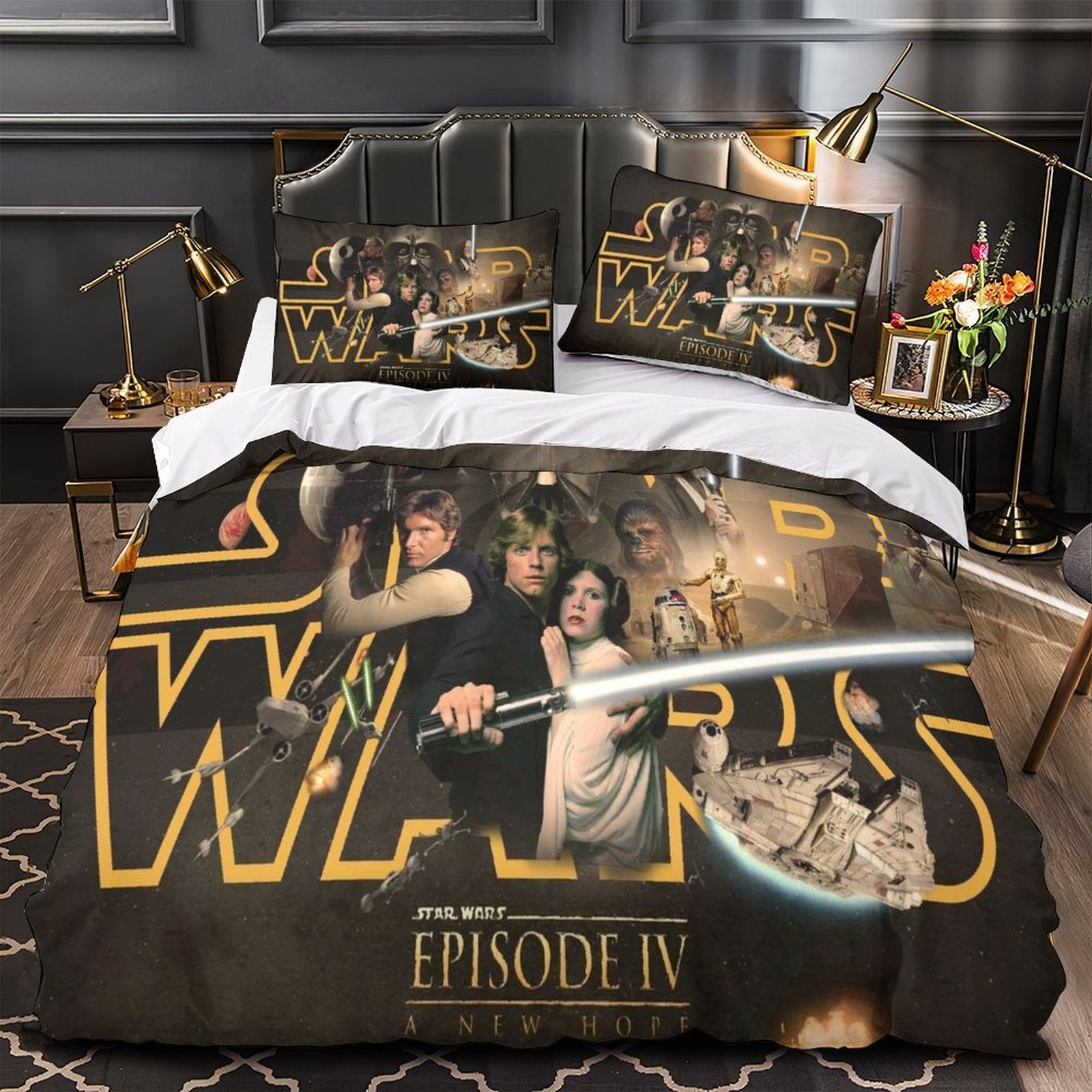 Star Wars A New Hope Duvet Cover Bedding Set Without Filler