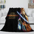 Star Wars Attack of the Clones Blanket Flannel Throw Room Decoration