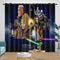 Star Wars Attack of the Clones Curtains Blackout Window Drapes