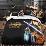 Star Wars Attack of the Clones Duvet Cover Bedding Set Without Filler