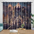 Star Wars Curtains Pattern Blackout Window Drapes