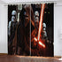 Star Wars Curtains Pattern Blackout Window Drapes