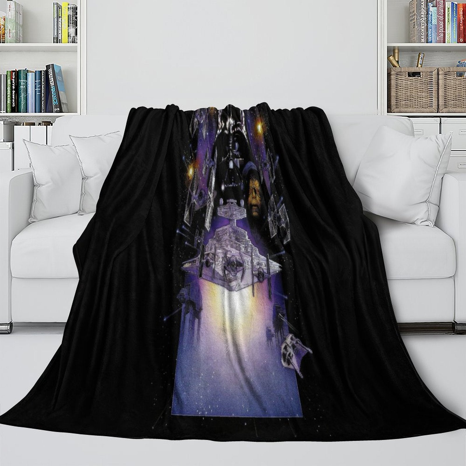 Star Wars Empire Strikes Back Blanket Flannel Throw Room Decoration