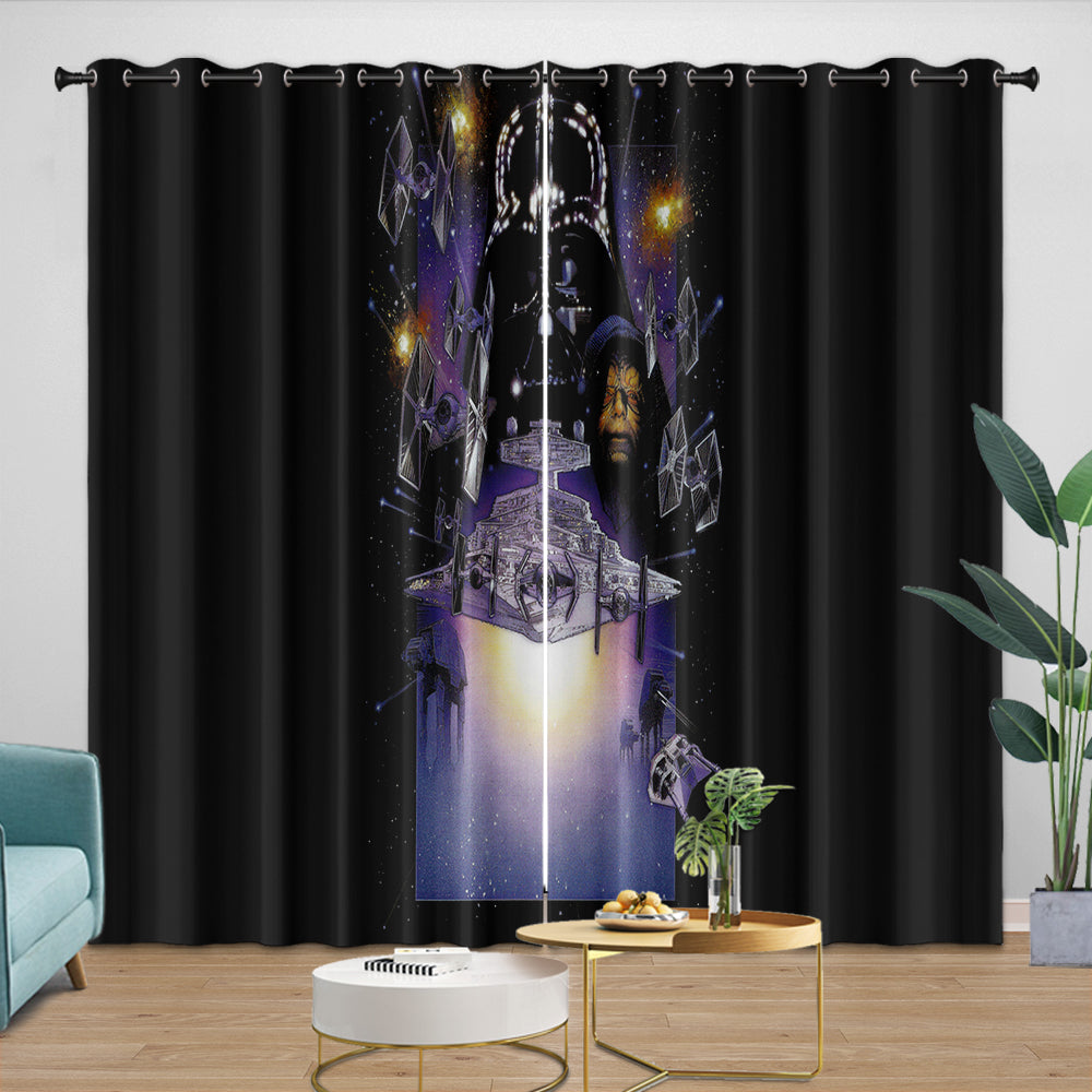 Star Wars Empire Strikes Back Curtains Blackout Window Drapes