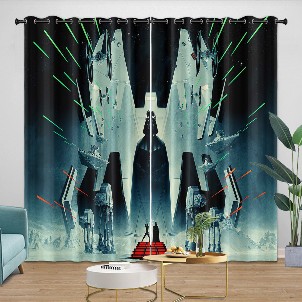 Star Wars Empire Strikes Back Curtains Blackout Window Drapes
