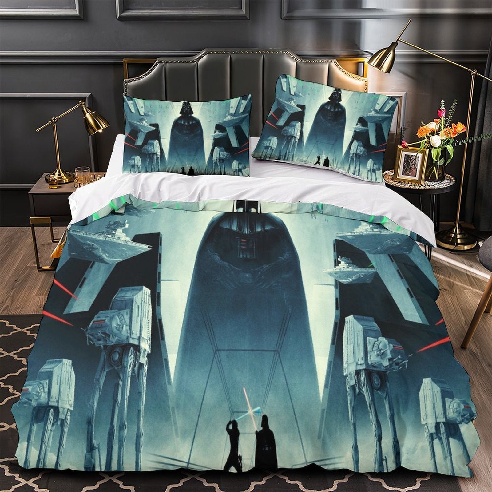 Star Wars Empire Strikes Back Duvet Cover Bedding Set Without Filler