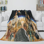 Star Wars Pattern Blanket Flannel Throw Room Decoration