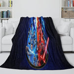 Star Wars Pattern Blanket Flannel Throw Room Decoration