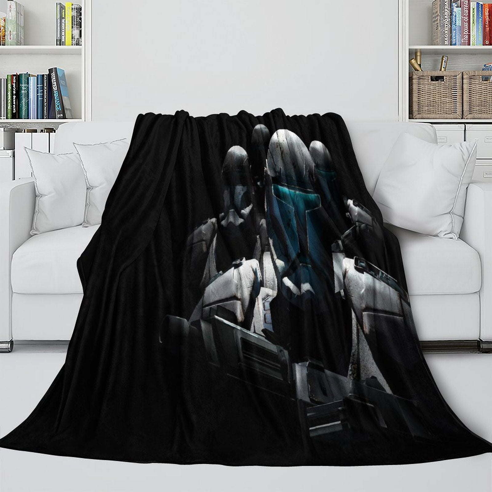 Star Wars Pattern Blanket Flannel Throw Room Decoration