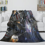 Star Wars Pattern Blanket Flannel Throw Room Decoration