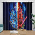Star Wars Pattern Curtains Movie Blackout Window Drapes