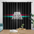 Star Wars Pattern Curtains Movie Blackout Window Drapes