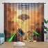 Star Wars Pattern Curtains Movie Blackout Window Drapes