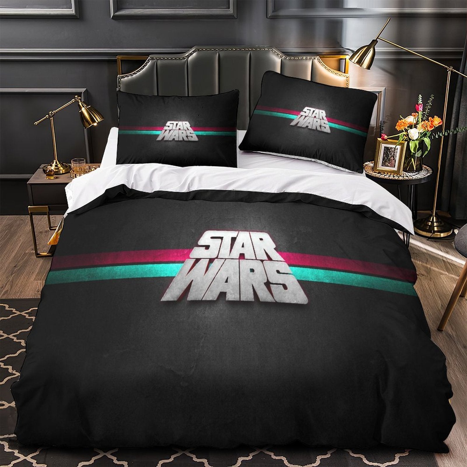 Star Wars Pattern Duvet Cover Bedding Set Cover Without Filler