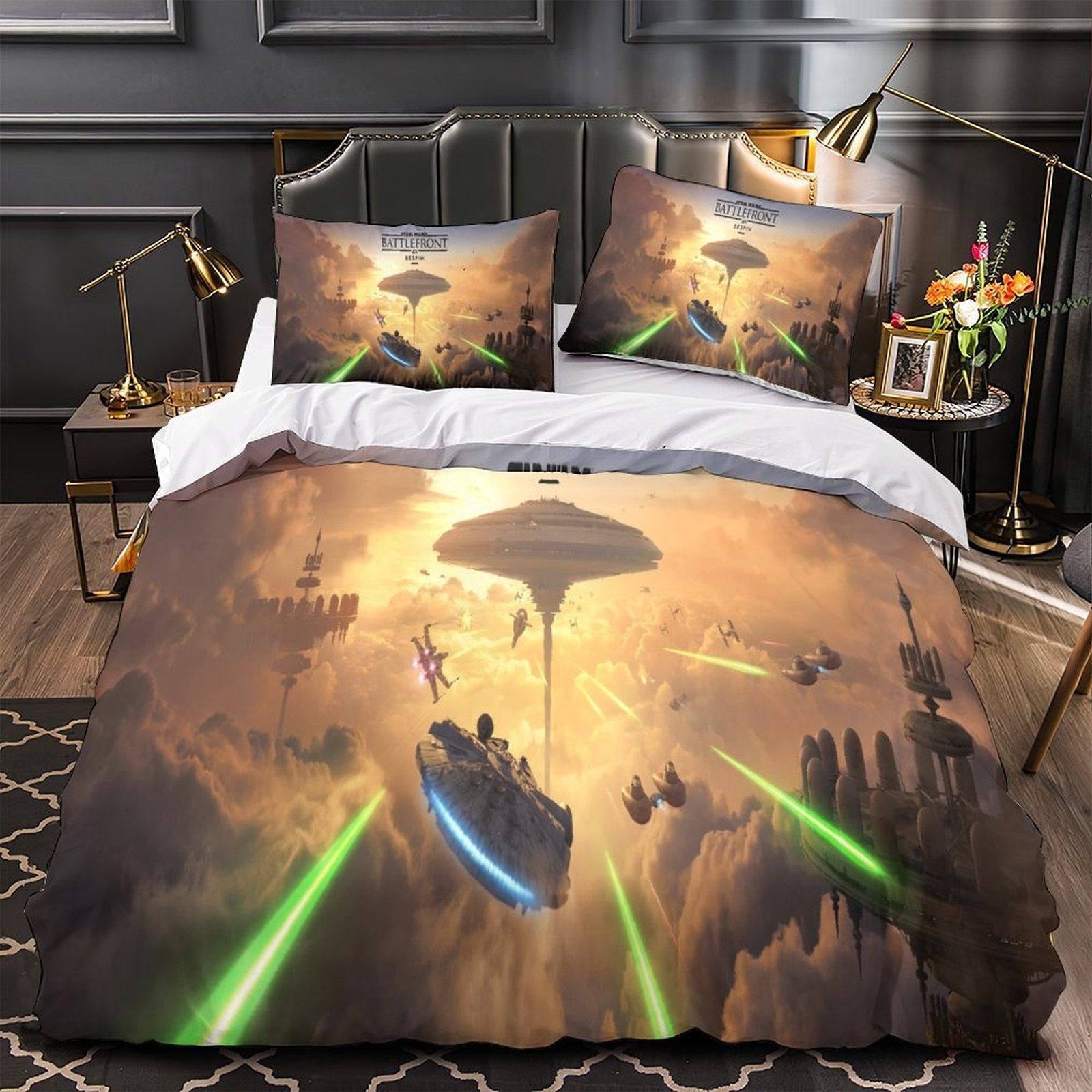 Star Wars Pattern Duvet Cover Bedding Set Cover Without Filler