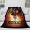 Star Wars Phantom Menace Blanket Flannel Throw Room Decoration