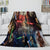 Star Wars Phantom Menace Blanket Flannel Throw Room Decoration
