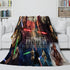 Star Wars Phantom Menace Blanket Flannel Throw Room Decoration