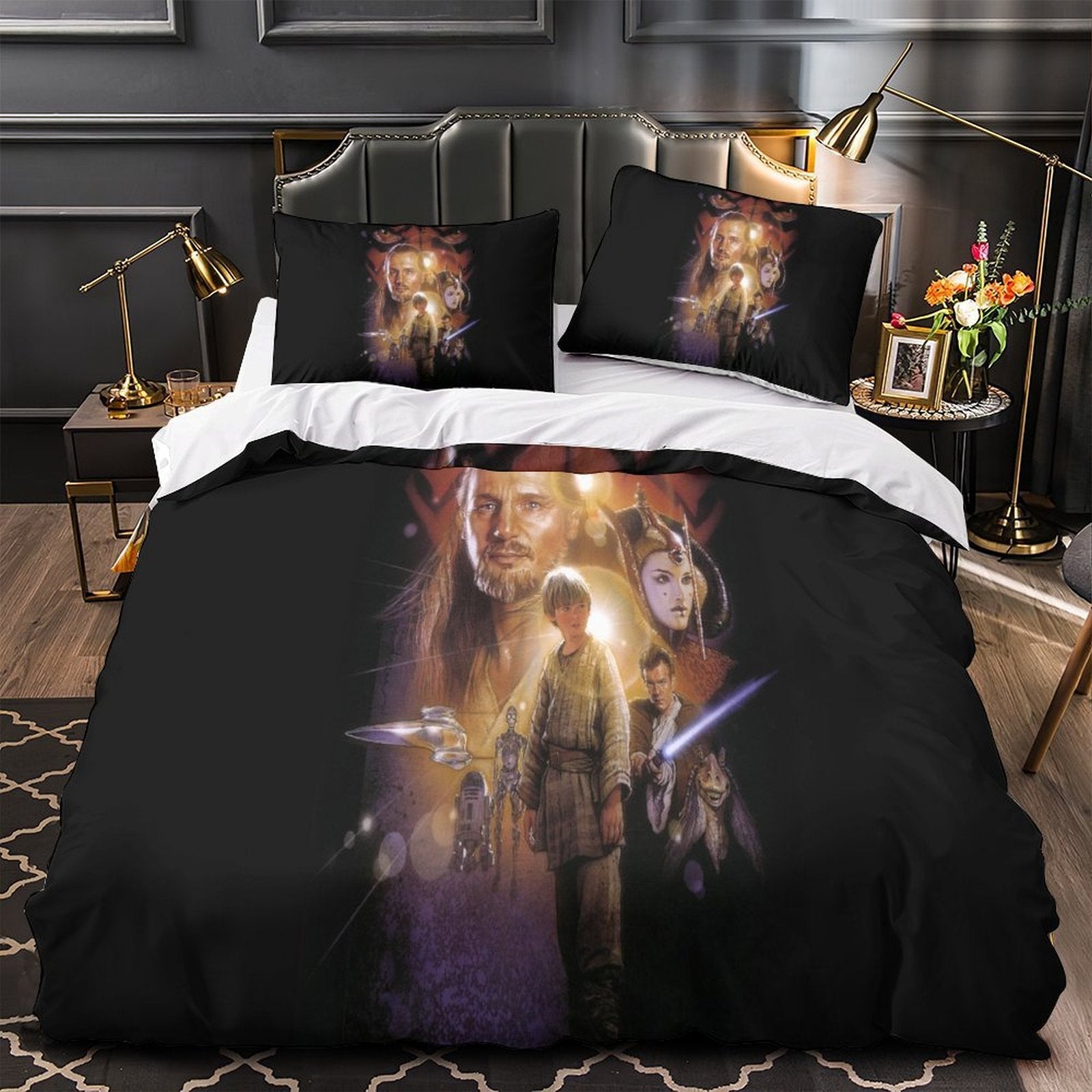 Star Wars Phantom Menace Duvet Cover Bedding Set Without Filler
