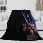 Star Wars Return of the Jedi Blanket Flannel Throw Room Decoration