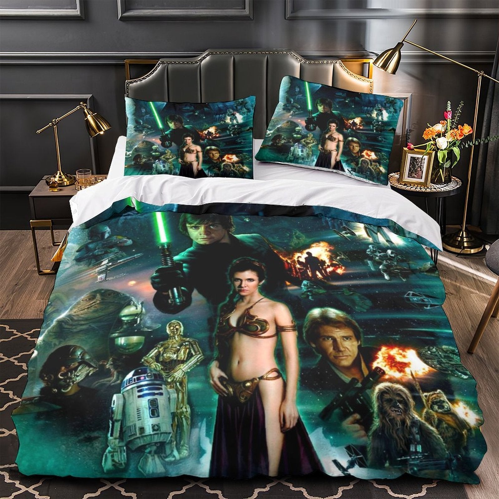 Star Wars Return of the Jedi Duvet Cover Bedding Set Without Filler