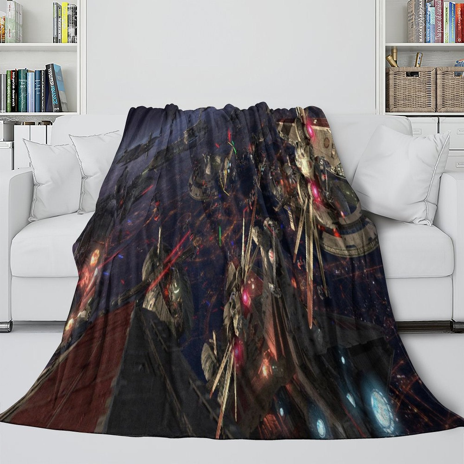 Star Wars Revenge of the Sith Blanket Flannel Throw Room Decoration