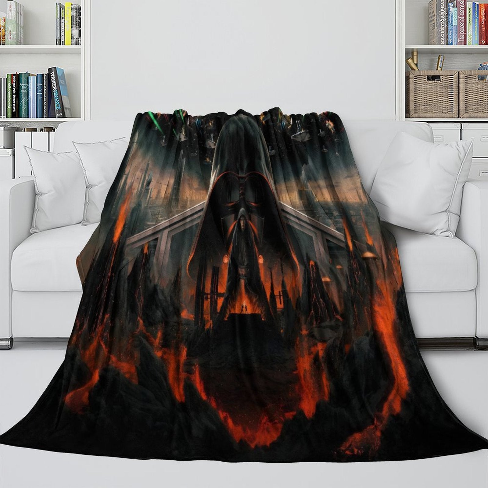Star Wars Revenge of the Sith Blanket Flannel Throw Room Decoration