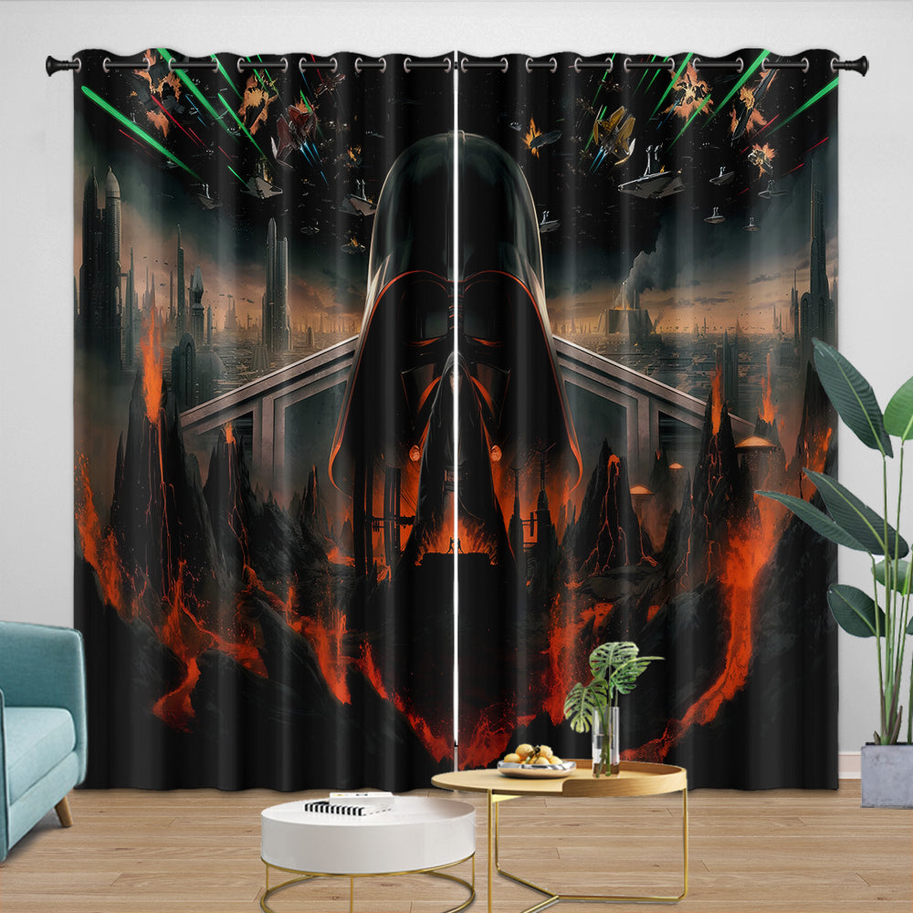 Star Wars Revenge of the Sith Curtains Blackout Window Drapes