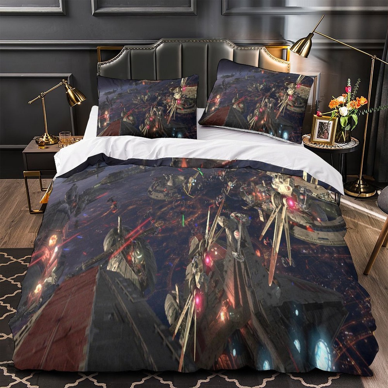 Star Wars Revenge of the Sith Duvet Cover Bedding Set Without Filler