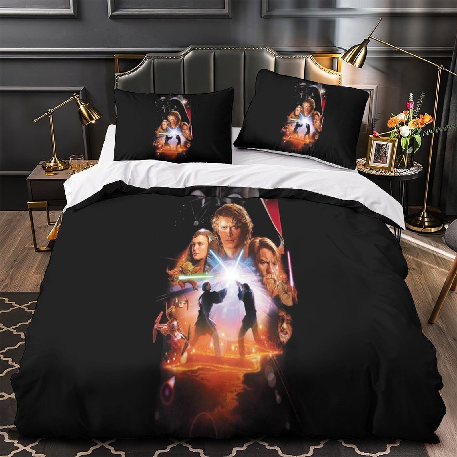 Star Wars Revenge of the Sith Duvet Cover Bedding Set Without Filler