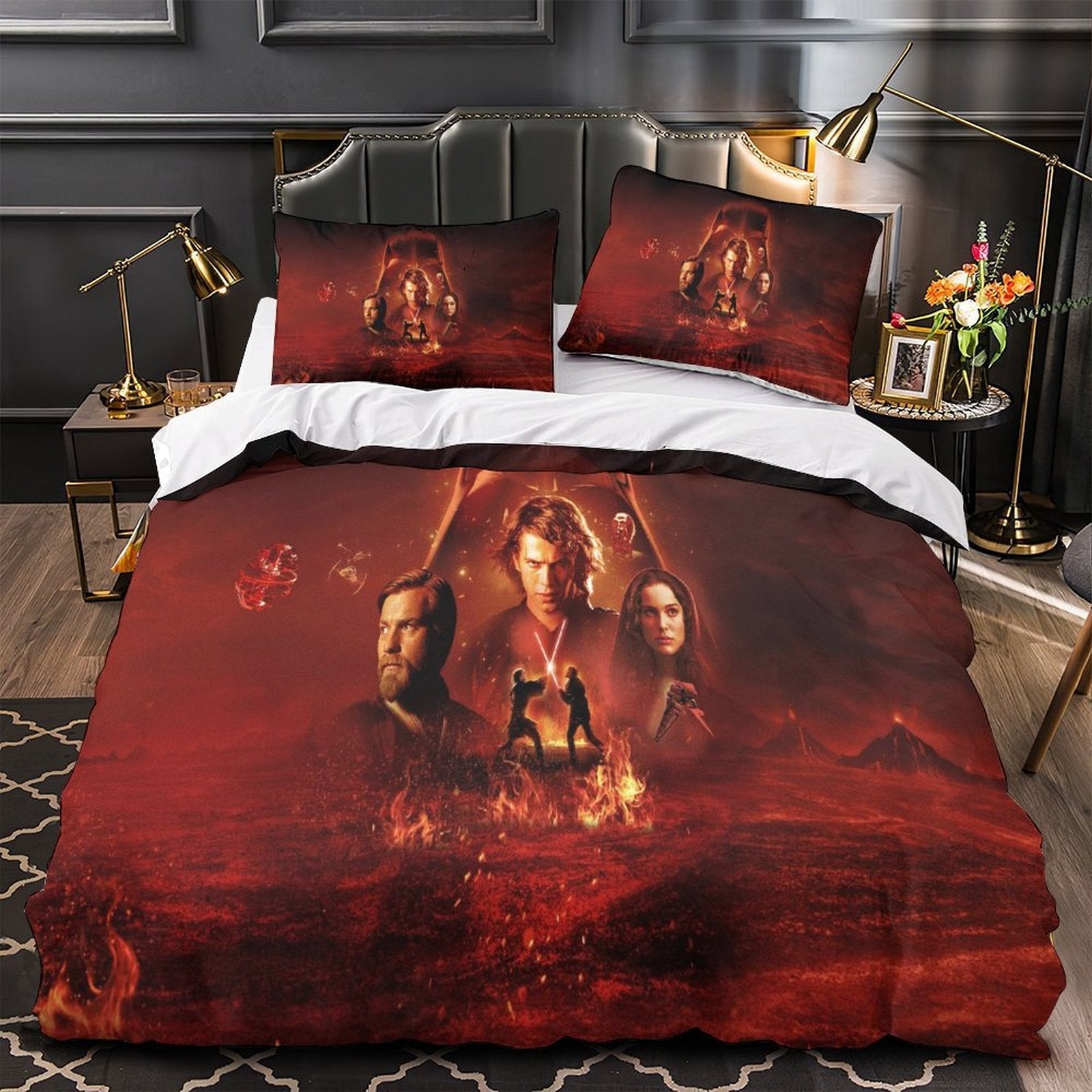 Star Wars Revenge of the Sith Duvet Cover Bedding Set Without Filler