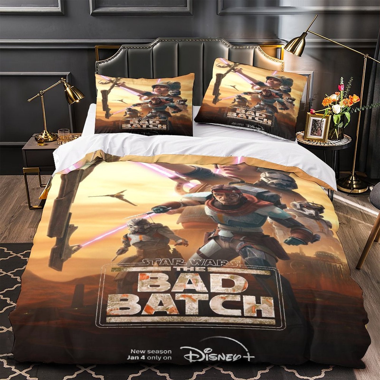 Star Wars The Bad Batch Bedding Set Quilt Cover