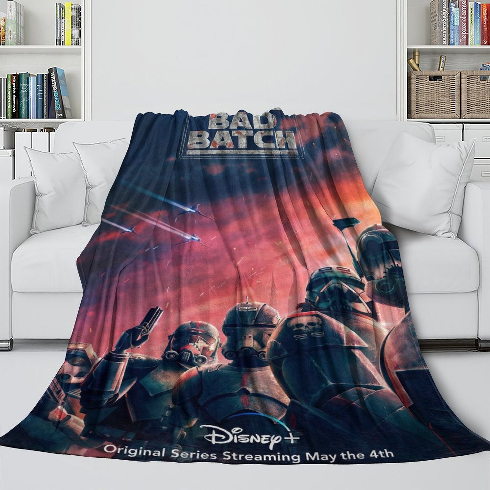 Star Wars The Bad Batch Blanket Flannel Throw