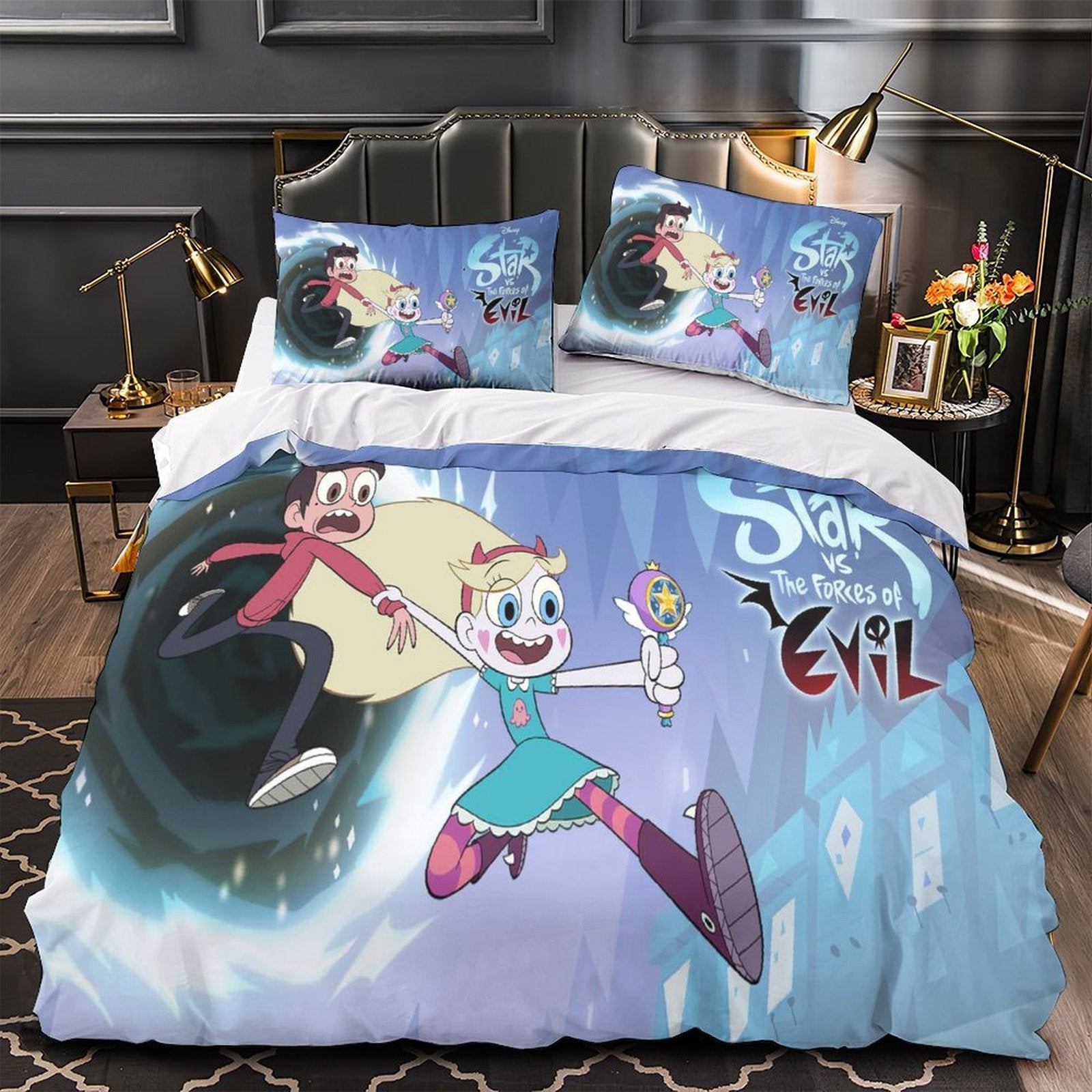 Star vs the Forces of Evil Bedding Set Duvet Cover Without Filler