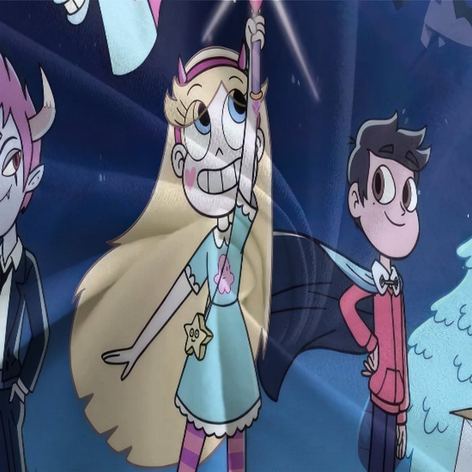 Star vs the Forces of Evil Bedding Set Duvet Cover Without Filler