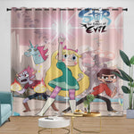 Star vs the Forces of Evil Curtains Blackout Window Drapes