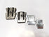 Beaver Tooth 4pc. Steel Hammer Wedge Set for Hammers / Hatchets / Axes