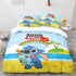 Stitch and Scrump Bedding Set Cosplay Quilt Cover Without Filler